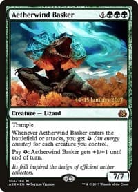 Aetherwind Basker from Prerelease Cards