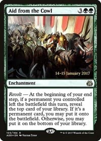 Aid from the Cowl from Prerelease Cards