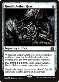 Gonti's Aether Heart from Prerelease Cards