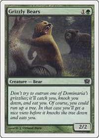Grizzly Bears from 9th Edition