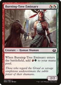 Burning-Tree Emissary from Modern Masters 2017