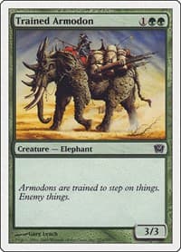 Trained Armodon from 9th Edition