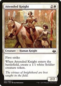 Attended Knight from Modern Masters 2017