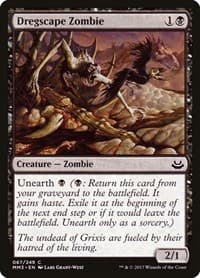 Dregscape Zombie from Modern Masters 2017