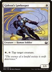 Gideon's Lawkeeper from Modern Masters 2017