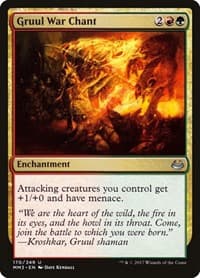 Gruul War Chant from Modern Masters 2017