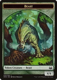 Beast Token (010) from Modern Masters 2017