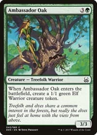 Ambassador Oak from Duel Decks: Mind vs. Might