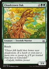 Cloudcrown Oak from Duel Decks: Mind vs. Might
