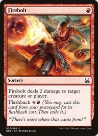 Firebolt from Duel Decks: Mind vs. Might