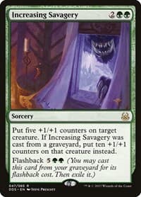 Increasing Savagery from Duel Decks: Mind vs. Might