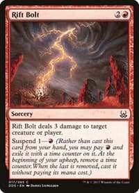 Rift Bolt from Duel Decks: Mind vs. Might