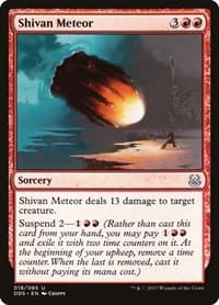 Shivan Meteor from Duel Decks: Mind vs. Might