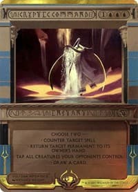 Cryptic Command from Masterpiece Series: Amonkhet Invocations