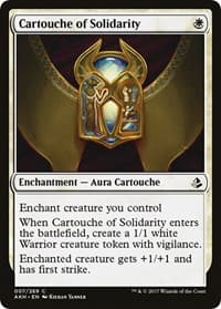 Cartouche of Solidarity from Amonkhet