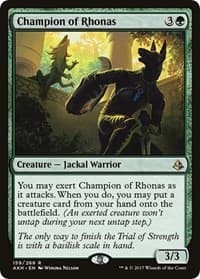 Champion of Rhonas from Amonkhet