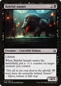 Baleful Ammit from Amonkhet