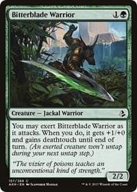 Bitterblade Warrior from Amonkhet