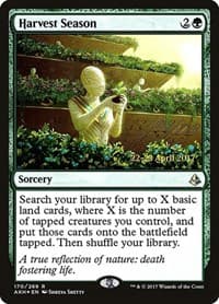 Harvest Season from Prerelease Cards