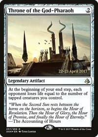 Throne of the God-Pharaoh from Prerelease Cards