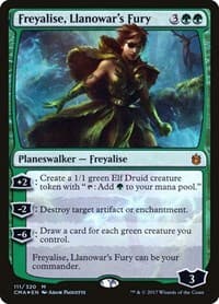 Freyalise, Llanowar's Fury from Commander Anthology
