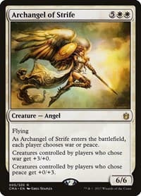 Archangel of Strife from Commander Anthology