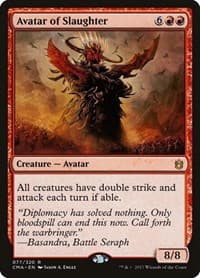 Avatar of Slaughter from Commander Anthology