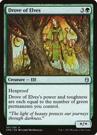 Drove of Elves from Commander Anthology