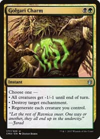 Golgari Charm from Commander Anthology