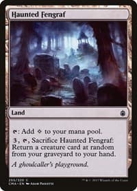 Haunted Fengraf from Commander Anthology