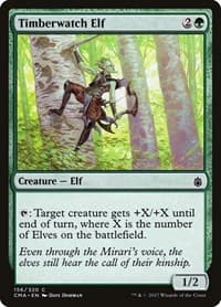 Timberwatch Elf from Commander Anthology