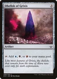 Obelisk of Grixis from Archenemy: Nicol Bolas