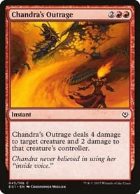 Chandra's Outrage from Archenemy: Nicol Bolas