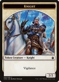 Knight Token (002) from Commander Anthology