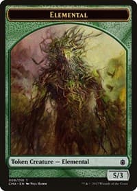 Elemental Token (009) from Commander Anthology
