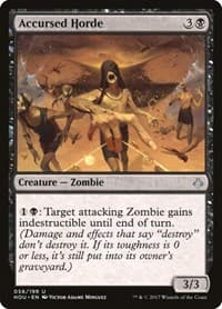 Accursed Horde from Hour of Devastation