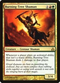 Burning-Tree Shaman from Guildpact