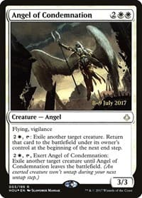 Angel of Condemnation from Prerelease Cards