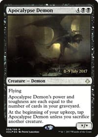 Apocalypse Demon from Prerelease Cards