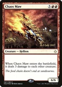 Chaos Maw from Prerelease Cards