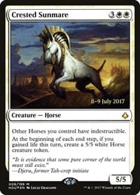 Crested Sunmare from Prerelease Cards