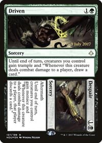 Driven // Despair from Prerelease Cards