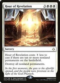 Hour of Revelation from Prerelease Cards