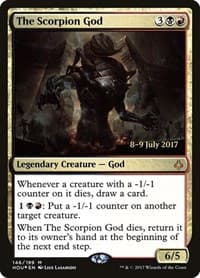 The Scorpion God from Prerelease Cards