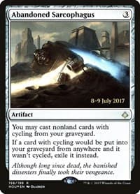 Abandoned Sarcophagus from Prerelease Cards