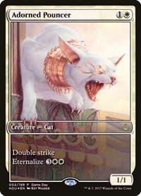 Adorned Pouncer from Game Day & Store Championship Promos