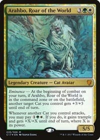Arahbo, Roar of the World from Commander 2017