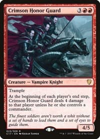 Crimson Honor Guard from Commander 2017