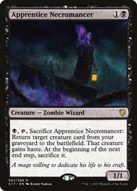 Apprentice Necromancer from Commander 2017