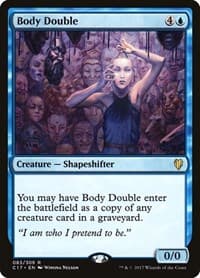Body Double from Commander 2017